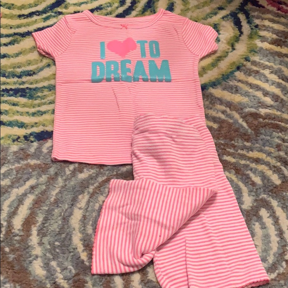 Size 4T toddler girls pajama set